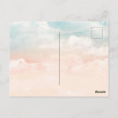 Kawaii Happy Birthday Postcard Postkarte (Rückseite)