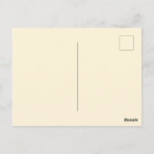 Kawaii Happy Birthday Postkarte (Rückseite)