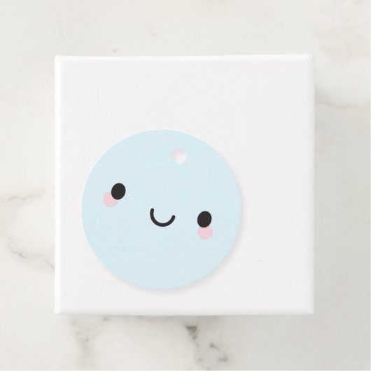 Kawaii Happy Face Geschenkanhänger (Beispiel)