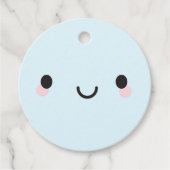 Kawaii Happy Face Geschenkanhänger (Vorderseite)