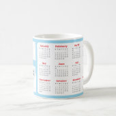 Kawaii Happy Mail 2025 Kalender Kaffeetasse (VorderseiteRechts)