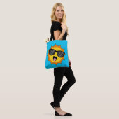 Kawaii Happy Sun mit Sonnenbrille Tasche (Am Model)