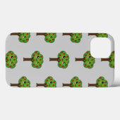 Kawaii Happy Winking Apple Tree Case-Mate iPhone Hülle (Rückseite (Horizontal))