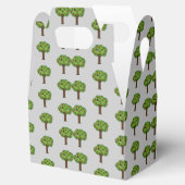 Kawaii Happy Winking Apple Tree Geschenkschachtel (Geöffnet)