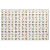 Kawaii Häschen-Karotte Stoff (Fat Quarter (45,7 x 55,9 cm))