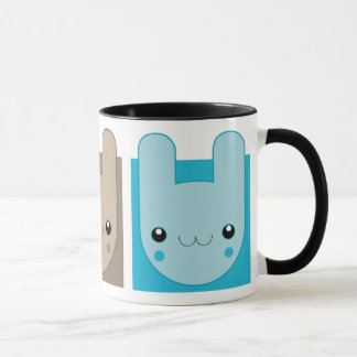 Kawaii Häschen-Trio v.02 Tasse