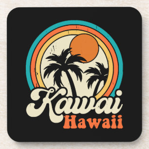 Kawaii Hawaii Surfing Getränkeuntersetzer