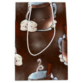 Kawaii heiße Schokolade und Eibische Mittlere Geschenktüte (Vorderseite)