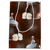 Kawaii heiße Schokolade und Eibische Mittlere Geschenktüte (Rückseite)