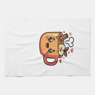 kawaii Herbst-Tee Classic T-Shirt Geschirrtuch