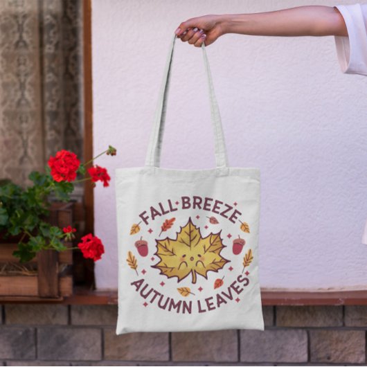 Kawaii Herbstleaf Tote Bag Tragetasche