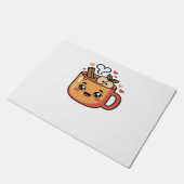 Kawaii Herbsttee Klassischer T - Shirt Fußmatte (Schrägansicht)