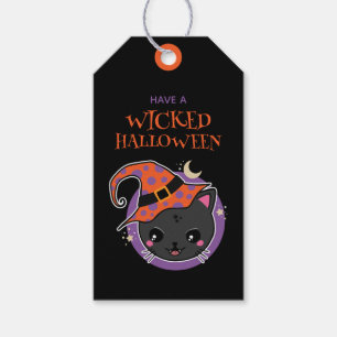Kawaii Hexch Cat Halloween Geschenkanhänger