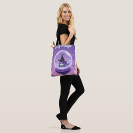 Kawaii Hexen-Schneekugel-Tasche Lila Tasche