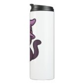 Kawaii Hexenkatze in Lila Hat Classic T - Shirt Thermosbecher (Nach rechts gedreht)