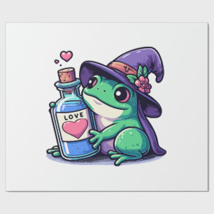 Kawaii-Hexentrank-Liebeselixir Geschenkpapier