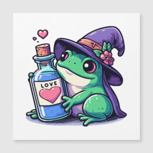 Kawaii-Hexentrank-Liebeselixir Magnetkarte