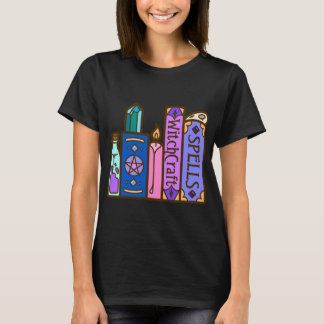 Kawaii-Hexerei-Bücherregal T-Shirt