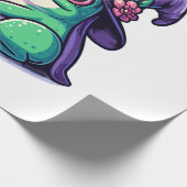 Kawaii-Hexerei-Liebe Geschenkpapier (Ecke)