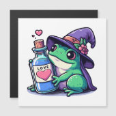Kawaii-Hexerei-Liebe Magnetkarte (Vorne/Hinten)