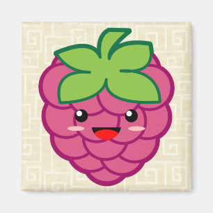Kawaii Himbeere Magnet