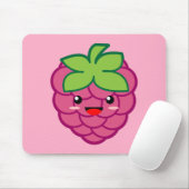 Kawaii-Himbeere Mousepad (Mit Mouse)