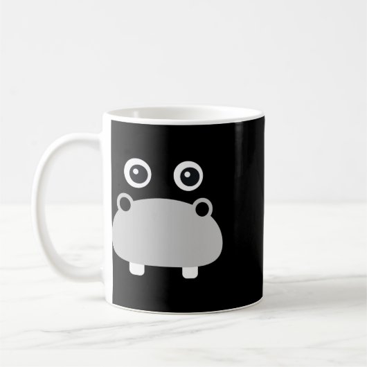 Kawaii Hippo Face Easy Halloween Costume Boys Kaffeetasse (Links)