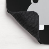 Kawaii Hippo Face Easy Halloween Costume Boys Mousepad (Ecke)