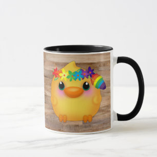 Kawaii Hippy Chick Tasse