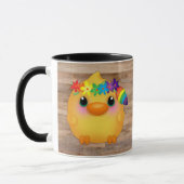 Kawaii Hippy Chick Tasse (Links)
