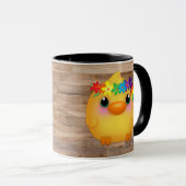 Kawaii Hippy Chick Tasse (VorderseiteRechts)