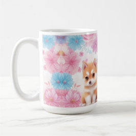 Kawaii Husky Welpen: Pastel Pals Kaffee Kaffeetasse