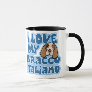 Kawaii I Liebe mein Bracco Italiano Tasse