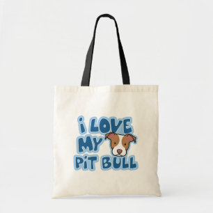 Kawaii I Liebe meine Grube Stier Tragetasche