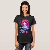 🤖 Kawaii I Liebe My Ai Chatbot Niedlich BESTE FRE T-Shirt (Vorne ganz)