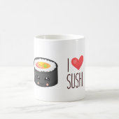 Kawaii I Liebe Sushi Kaffeetasse (Mittel)