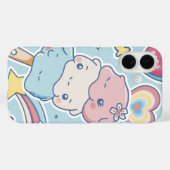Kawaii Ice Cream Animal Case-Mate iPhone Hülle (Rückseite (Horizontal))