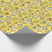 Kawaii Ice Cream Animals Wrapping Paper Geschenkpapier (Ecke)