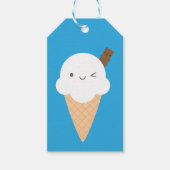 Kawaii Ice Cream Cone Geschenkanhänger (Vorderseite)