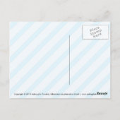 Kawaii Ice Cream Cone Postkarte (Rückseite)