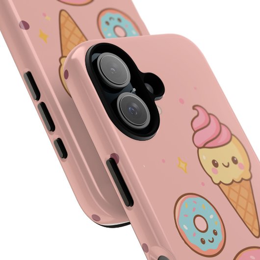 Kawaii Ice Cream & Donut Phone Case | iPhone Hülle