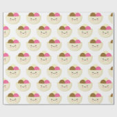 Kawaii Ice Cream Geschenkpapier (Flach)