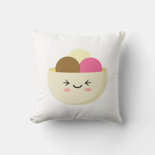 Kawaii Ice Cream Kissen