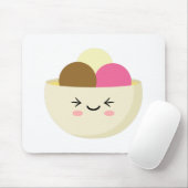 Kawaii Ice Cream Mousepad (Mit Mouse)