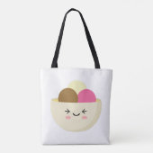 Kawaii Ice Cream Tasche (Rückseite)