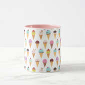 Kawaii Ice Cream Tasse (Zentrum)