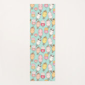 Kawaii Ice Cream Yogamatte (Vorderseite)