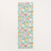 Kawaii Ice Cream Yogamatte (Rückseite)