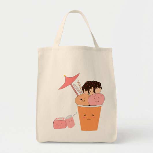 Kawaii Ice Creme Cup | Tasche (Vorne)