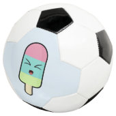 Kawaii Ice Creme Fußball (Dreiviertel)